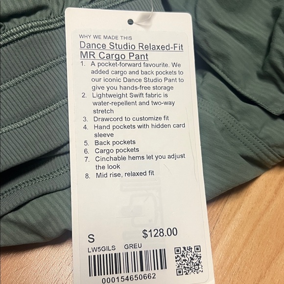 Lululemon Dance Studio Relaxed-Fit Mid-Rise Cargo Pant - Picture 2 of 8